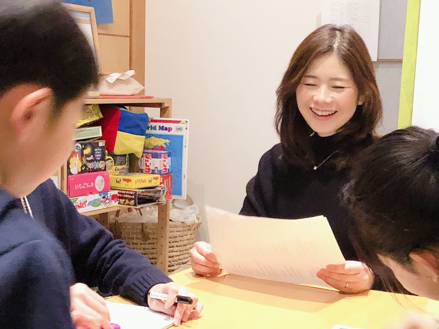 少人数できめ細かい指導